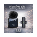 Micrófono Inalámbrico de CLip Dual Tip